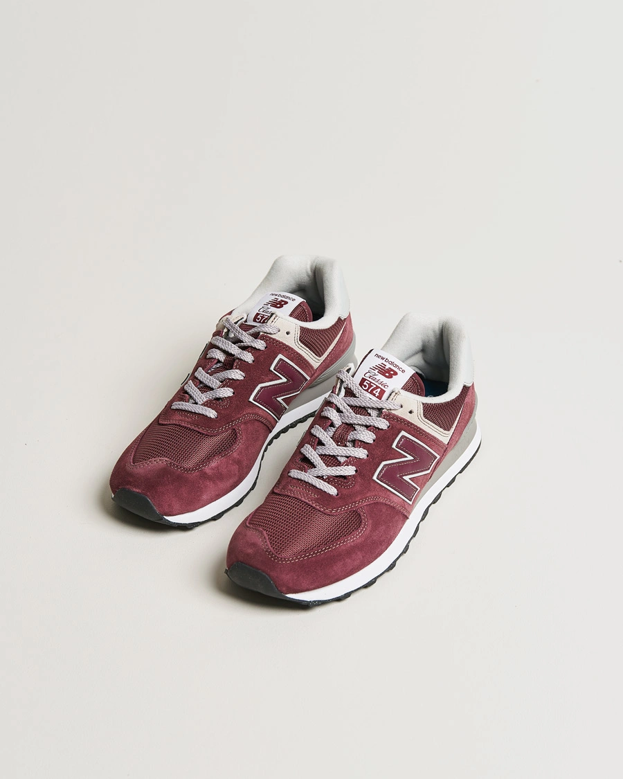 Herre | Active | New Balance | 574 Sneakers Burgundy