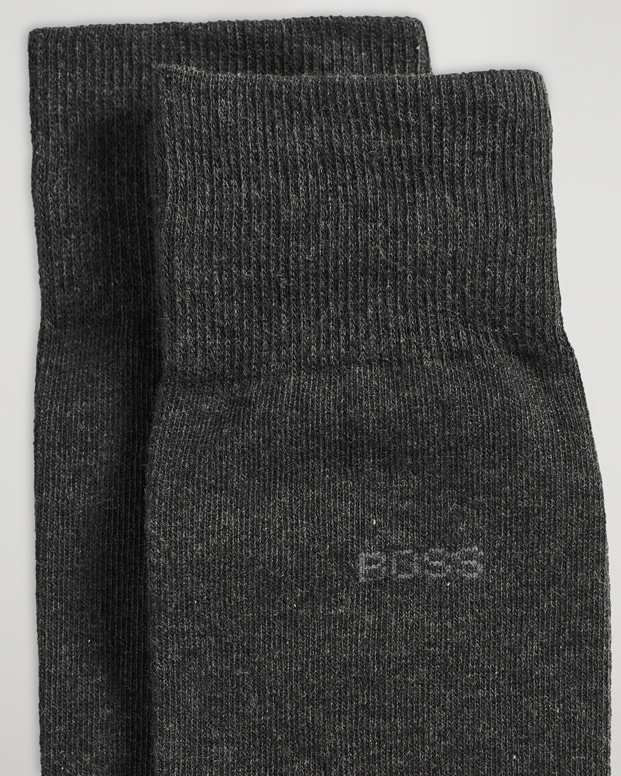 Herre | BOSS BLACK | BOSS BLACK | 2-Pack RS Uni Socks Grey