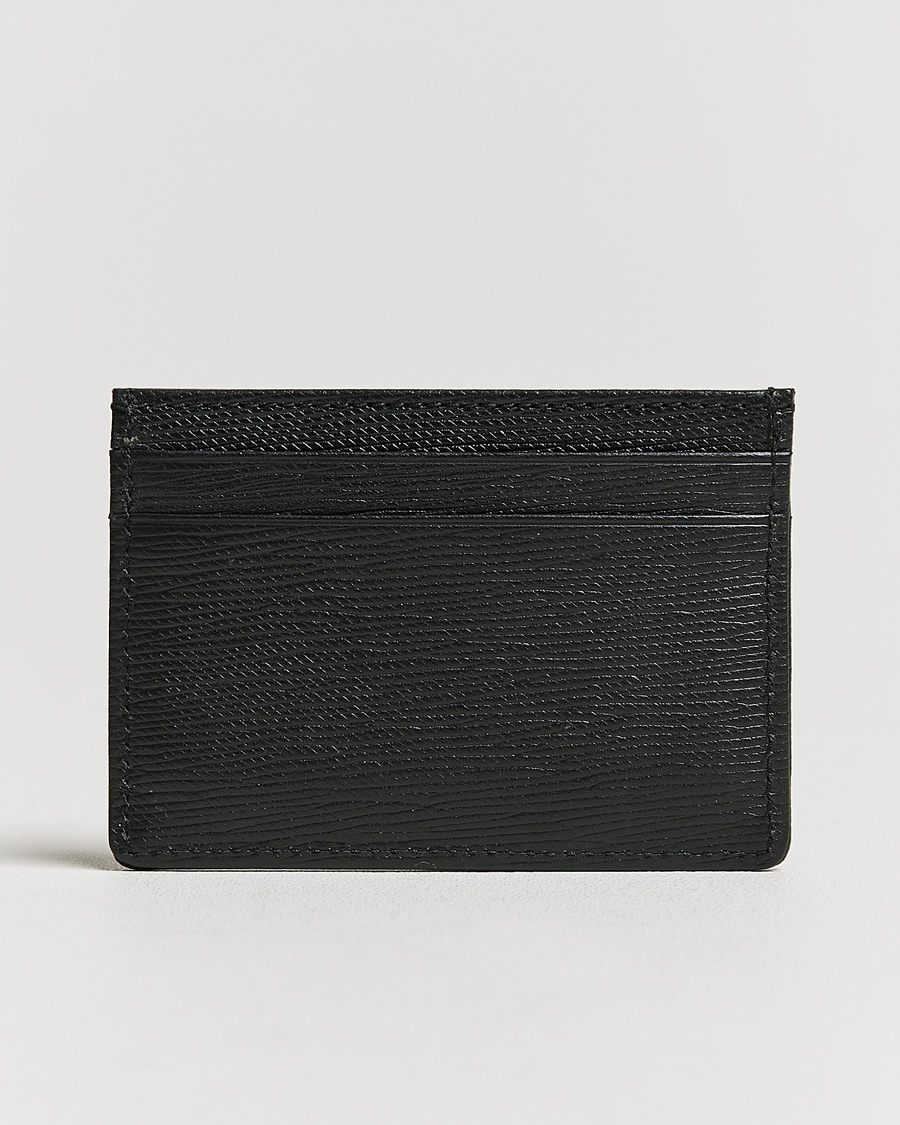 Herre | BOSS | BOSS BLACK | Gallery Leather Credit Card Holder Black