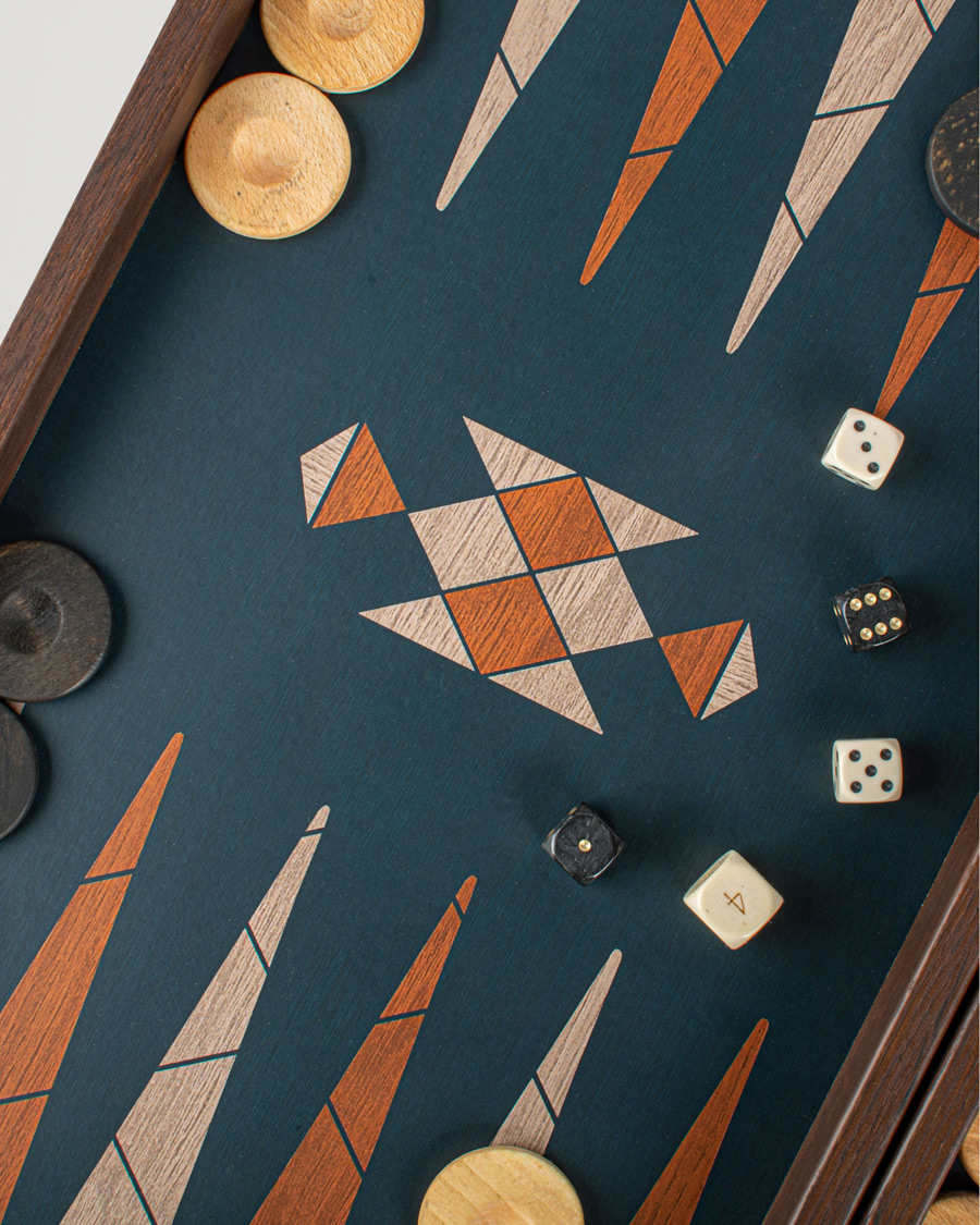 Herre | Til den hjemmekjære | Manopoulos | Wooden Creative Boho Chic Backgammon 