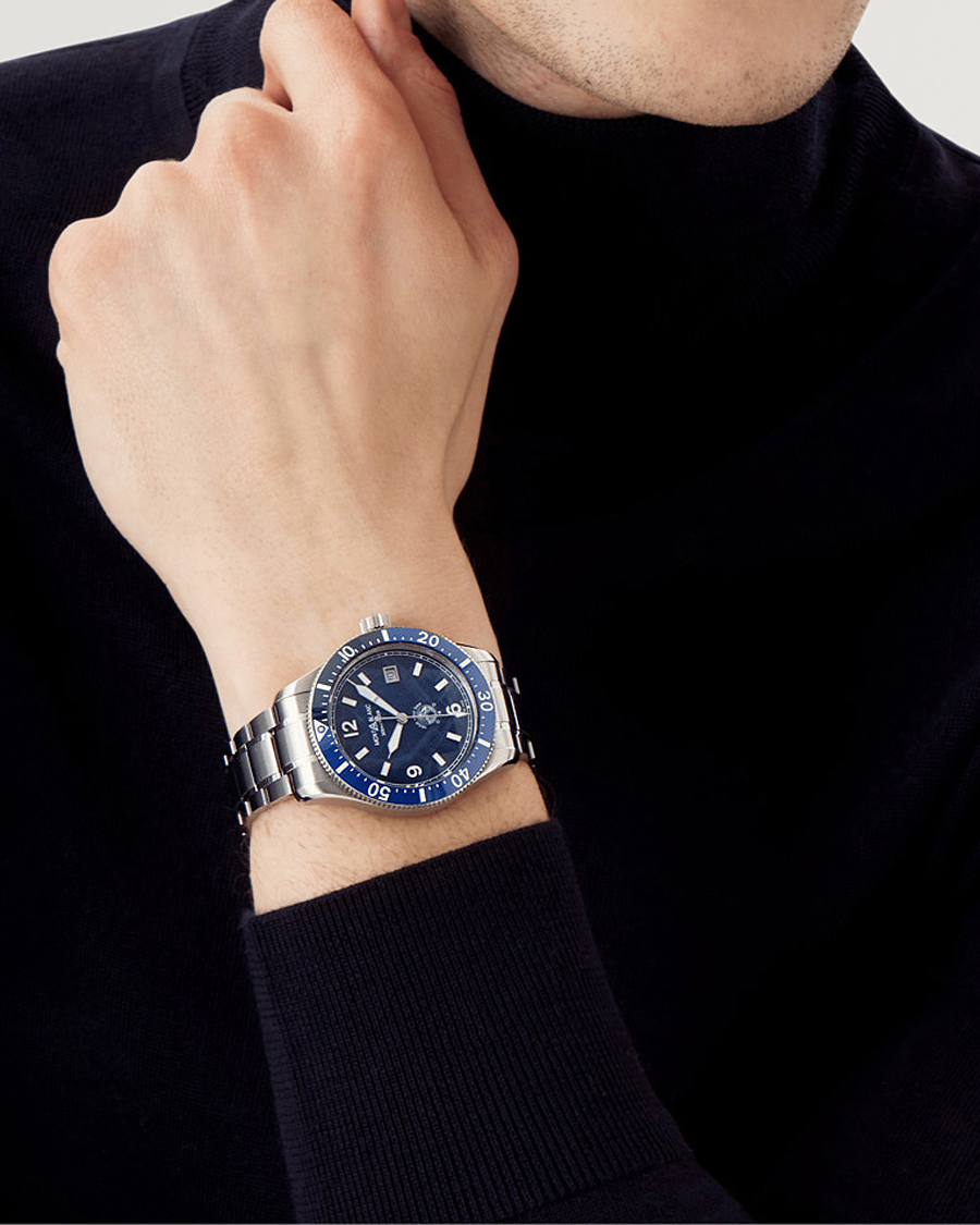 Herre | Assesoarer | Montblanc | 1858 Iced Sea Automatic 41mm Blue