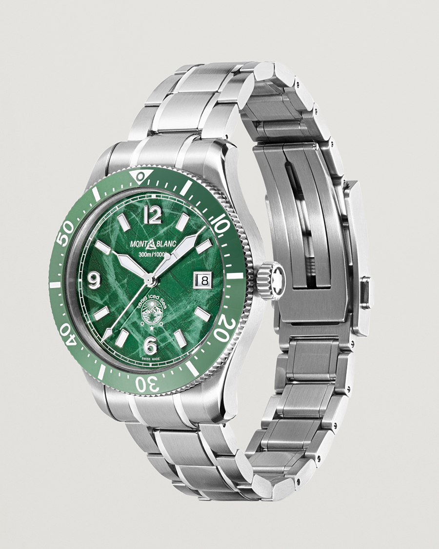 Herre | Montblanc | Montblanc | 1858 Iced Sea Automatic 41mm Green