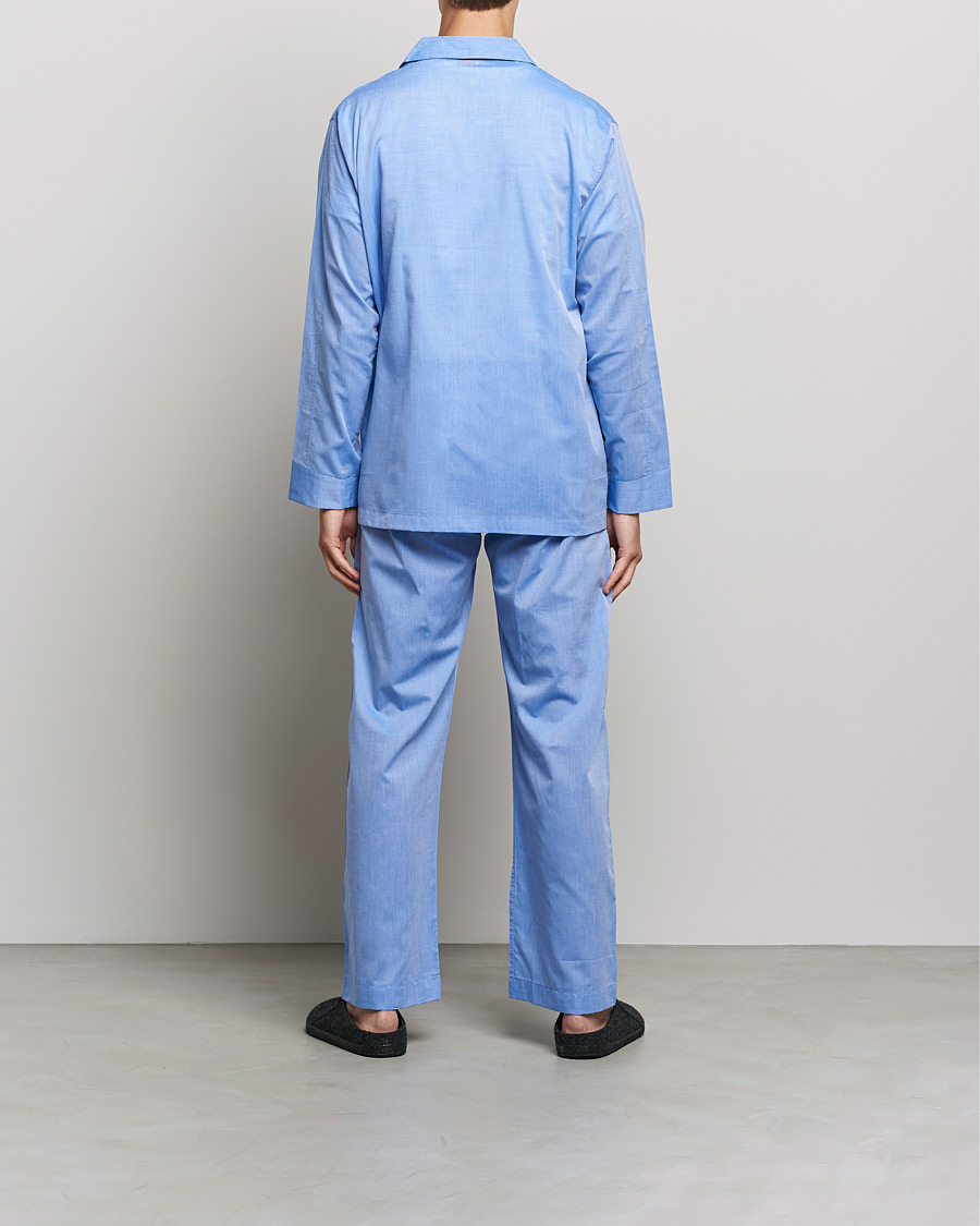 Herre | Klær | Derek Rose | Cotton Pyjama Set Blue