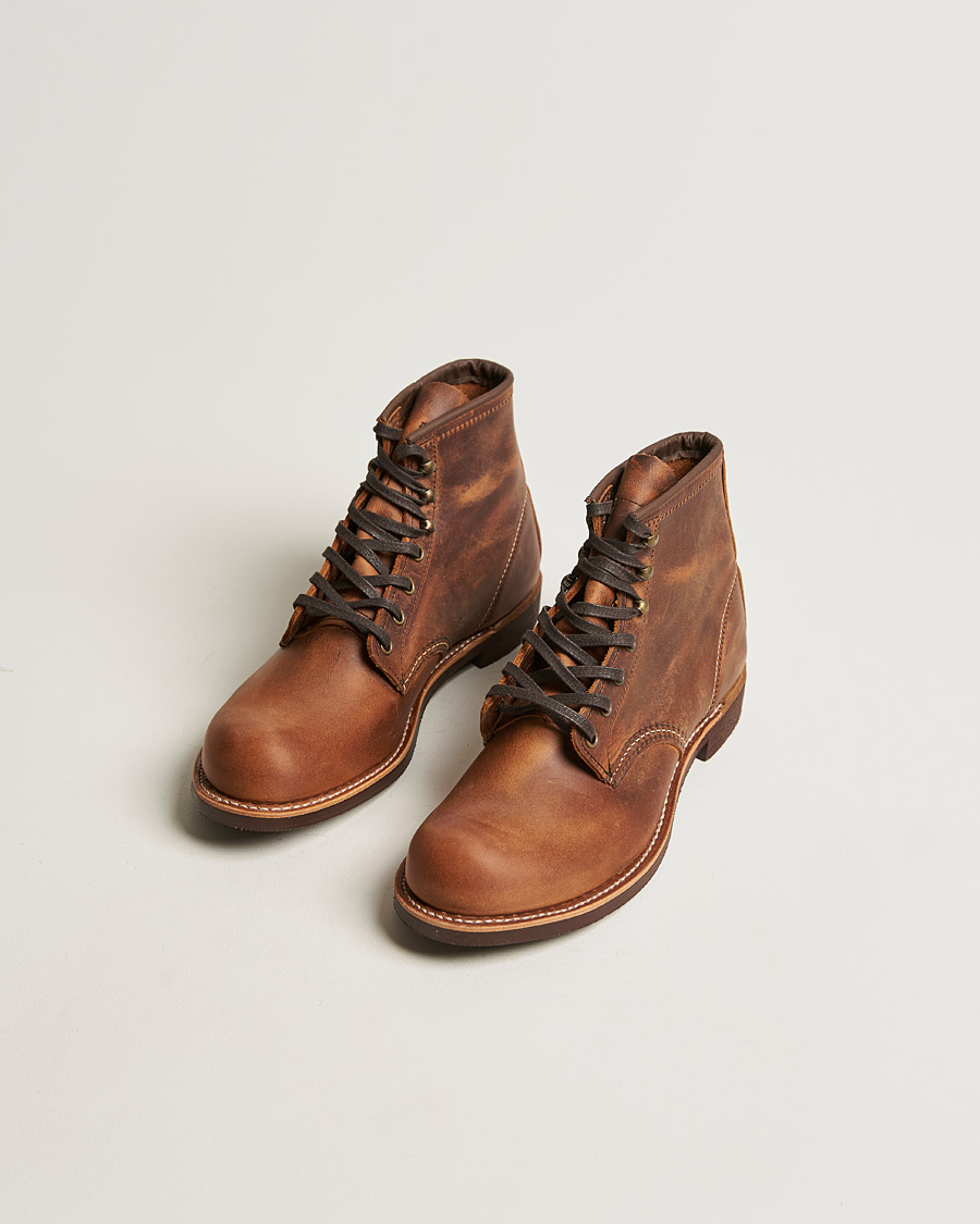Herre | Håndlagde sko | Red Wing Shoes | Blacksmith Boot Copper Rough/Tough Leather
