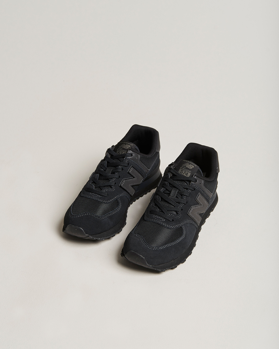 Herre | Sko i mokka | New Balance | 574 Sneakers Full Black