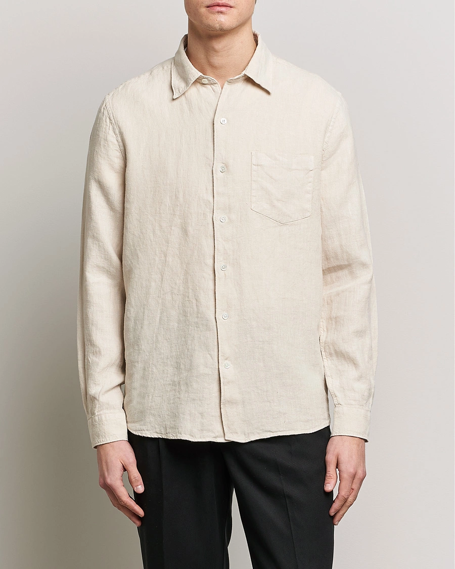 Herre |  | A Day\'s March | Abu Linen Shirt Sand