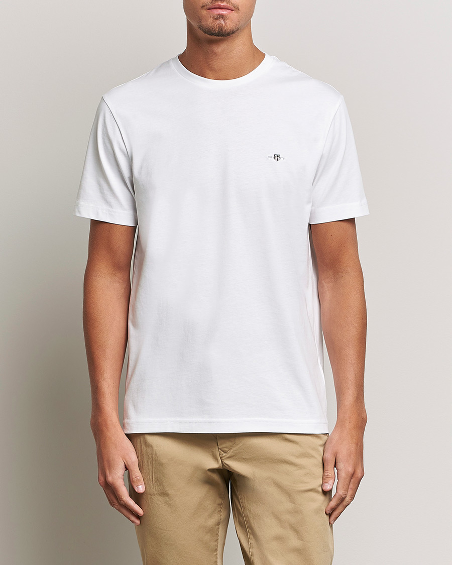 Herre | GANT | GANT | The Original Solid T-Shirt White