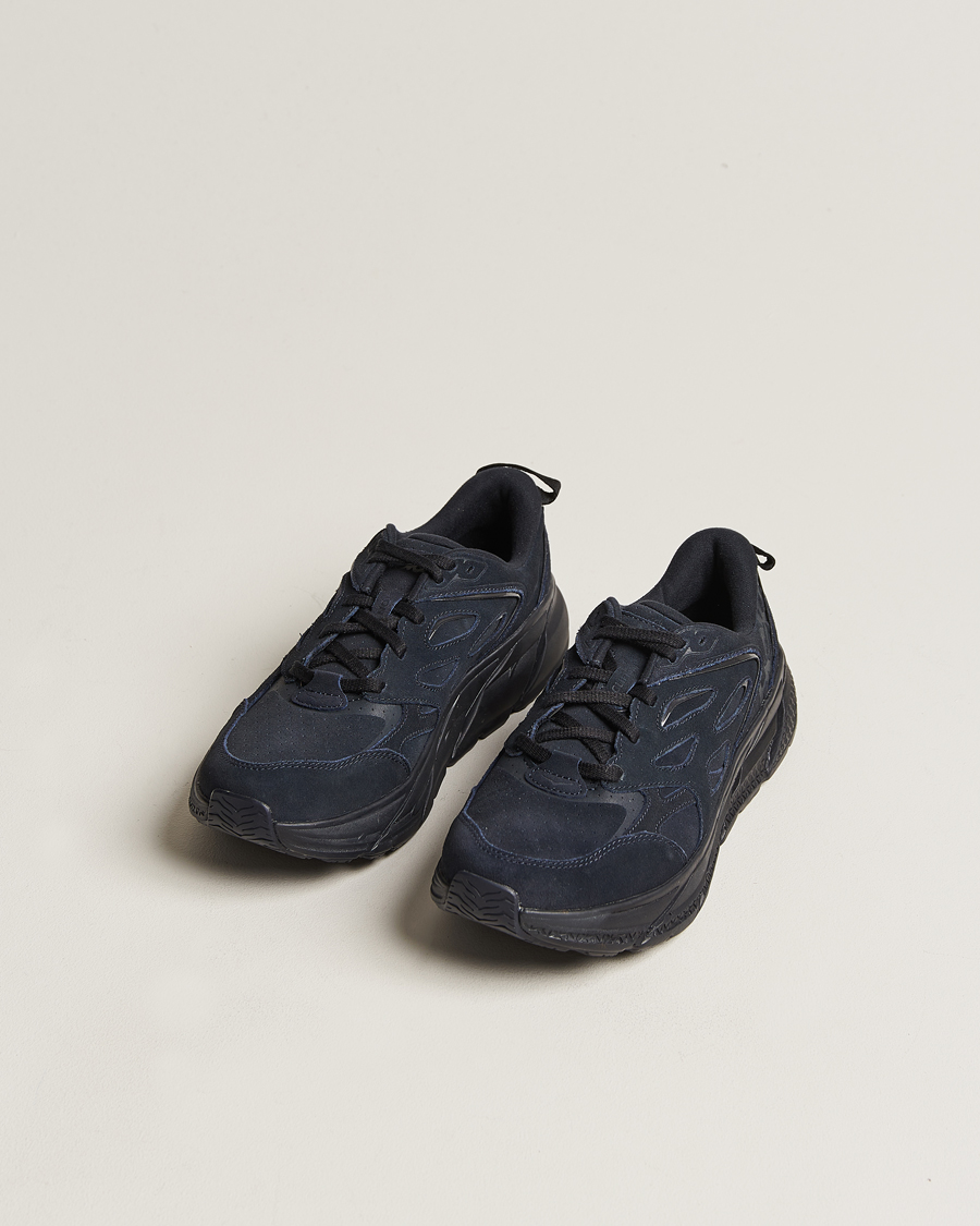 Herre | Running sneakers | Hoka One One | Hoka Clifton L Suede Black