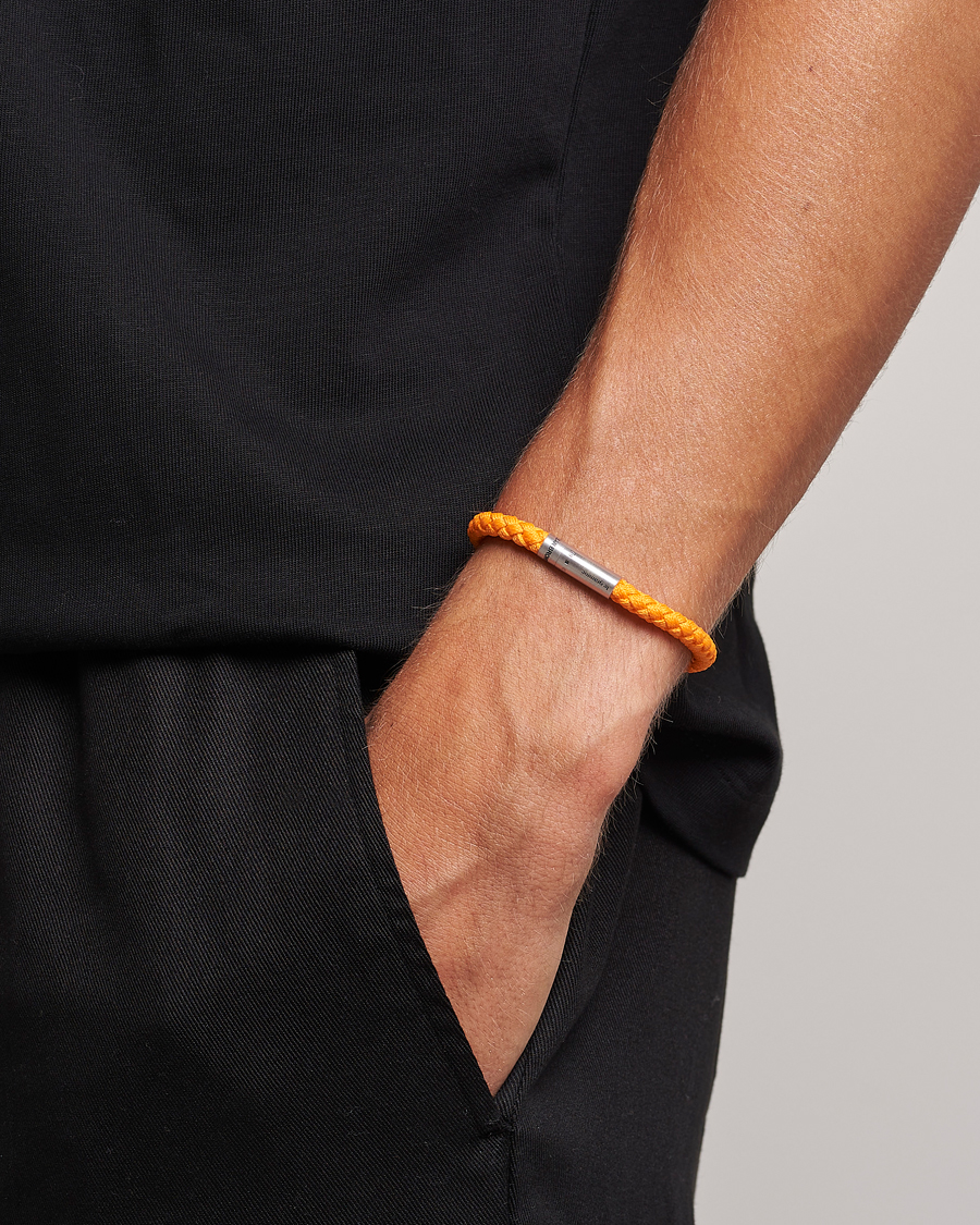 Herr | Smycken | LE GRAMME | X Orlebar Brown Nato Bracelet Beacon/Sterling Silver