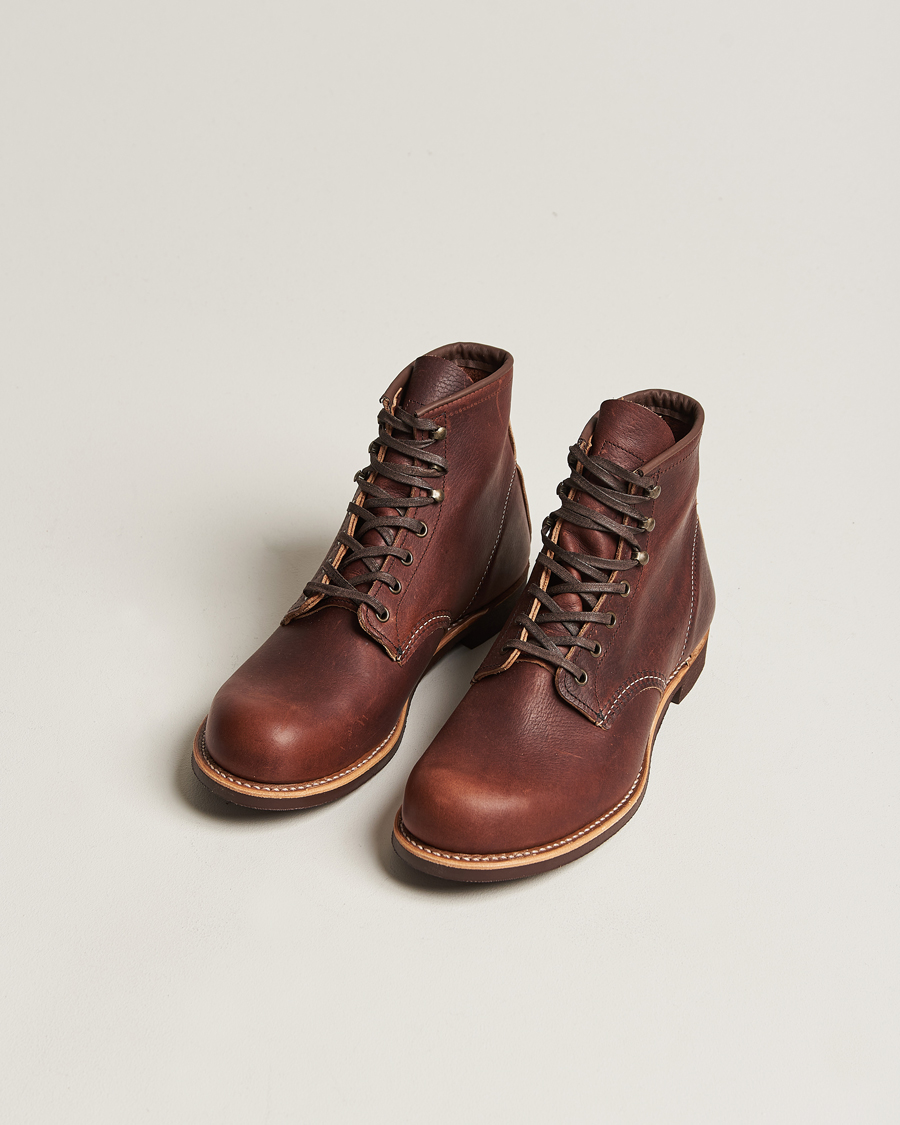 Herre | Håndlagde sko | Red Wing Shoes | Blacksmith Boot Briar Oil Slick Leather