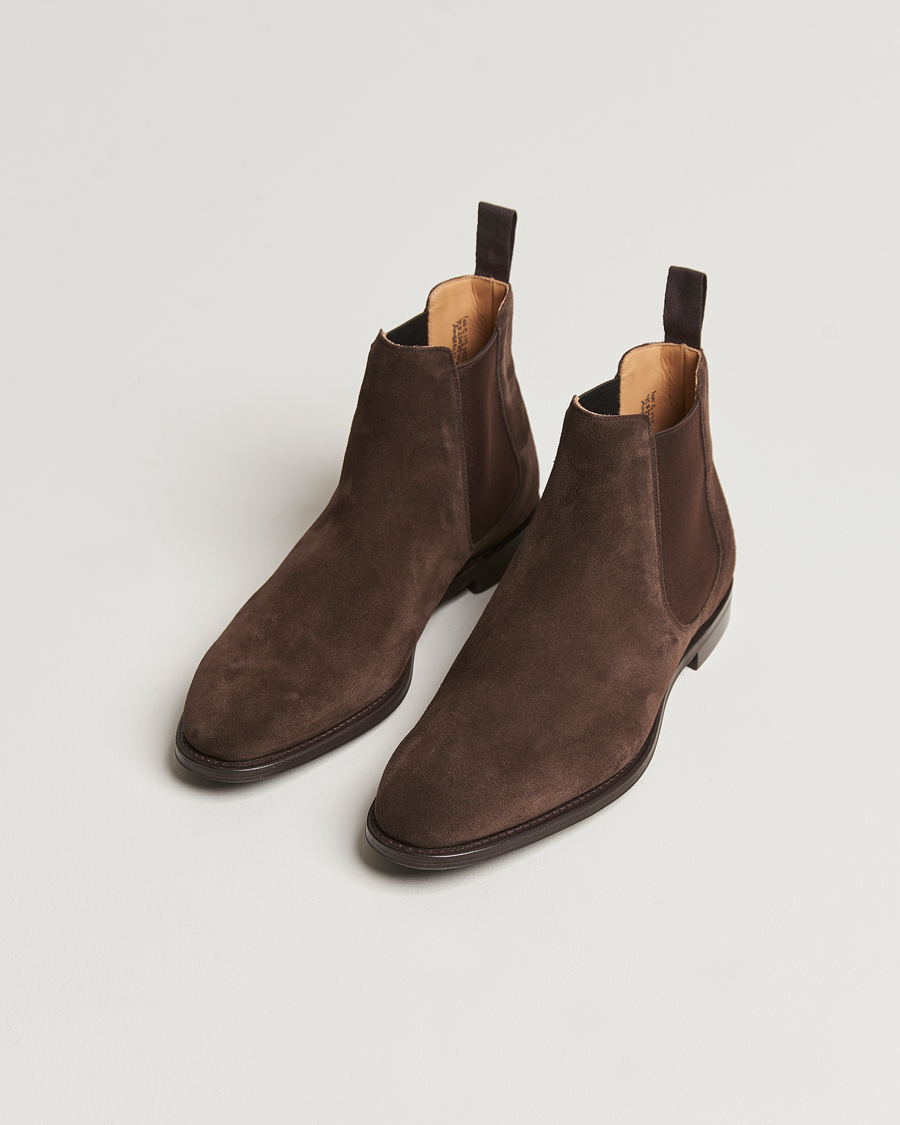 Herre | Chelsea boots | Church\'s | Amberley Chelsea Boots Brown Suede