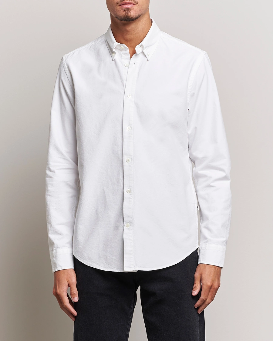 Herre | Klær | NN07 | Arne Button Down Oxford Shirt White