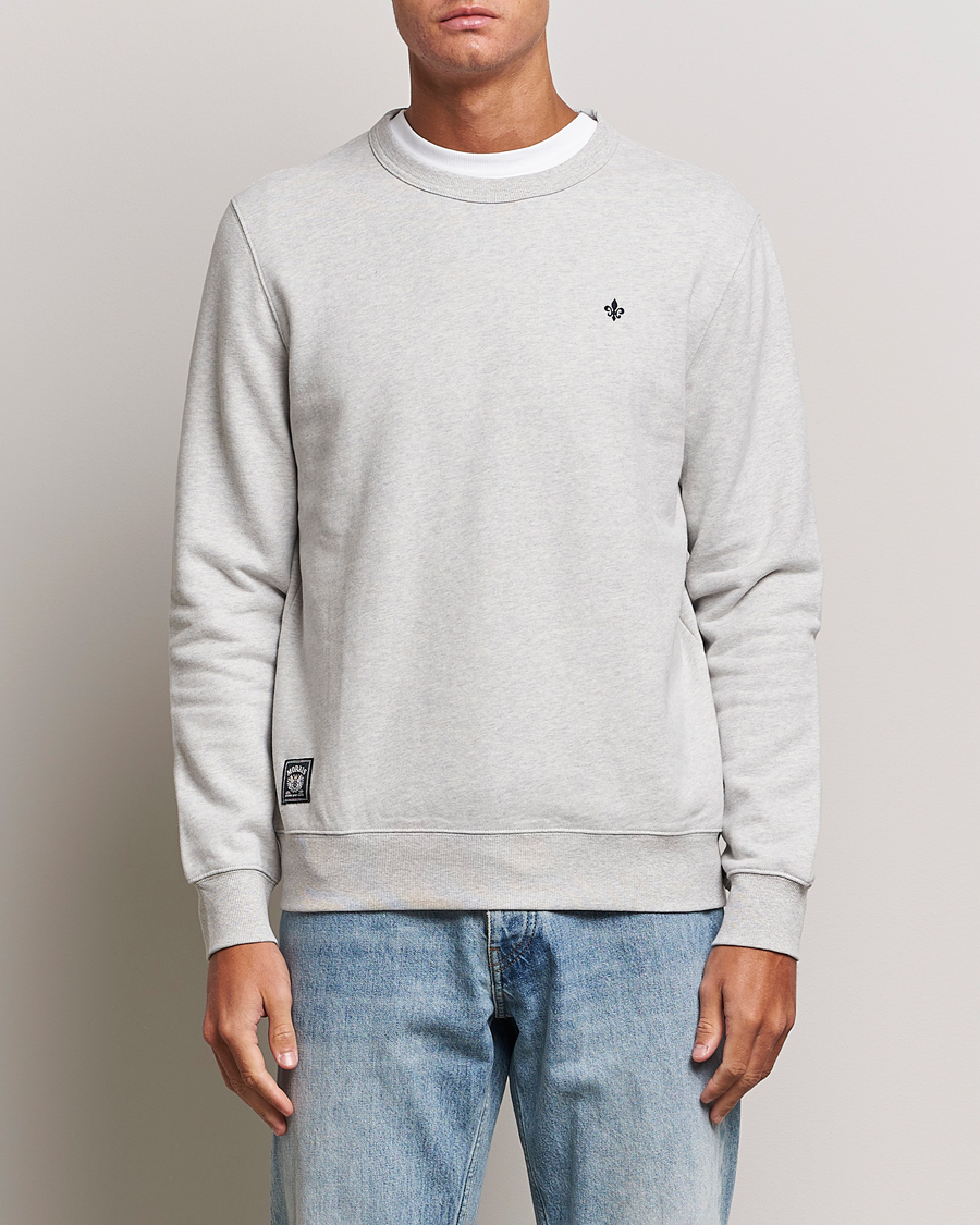 Herre | Sweatshirts | Morris | Brandon Lily Sweatshirt Grey