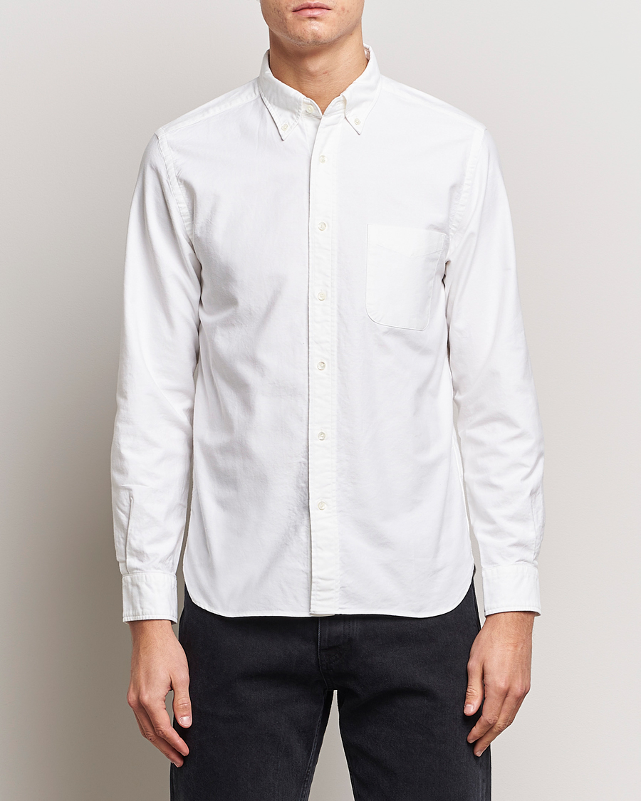 Herre | Klær | BEAMS PLUS | Oxford Button Down Shirt White