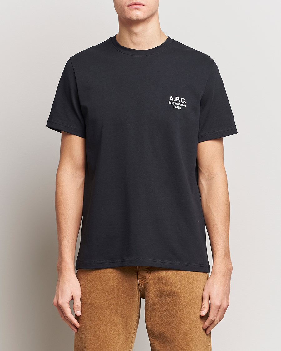 Herre | Svarte t-skjorter | A.P.C. | Raymond T-Shirt Black