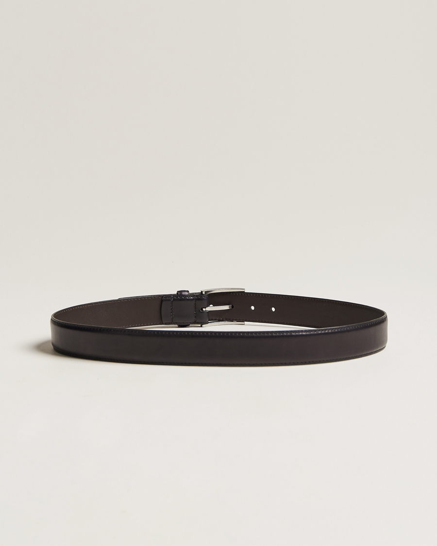 Herre | Umønstrede belter | Loake 1880 | Philip Leather Belt Black