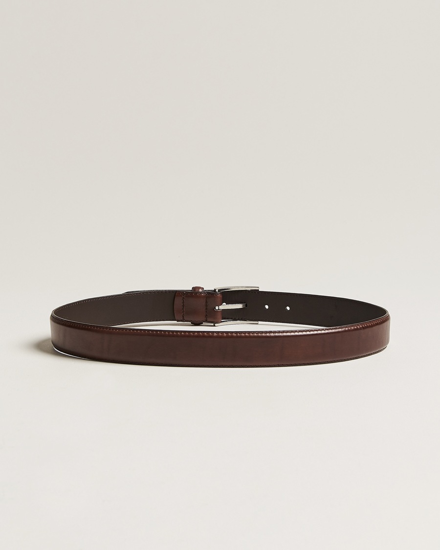 Herre | Assesoarer | Loake 1880 | Philip Leather Belt Dark Brown