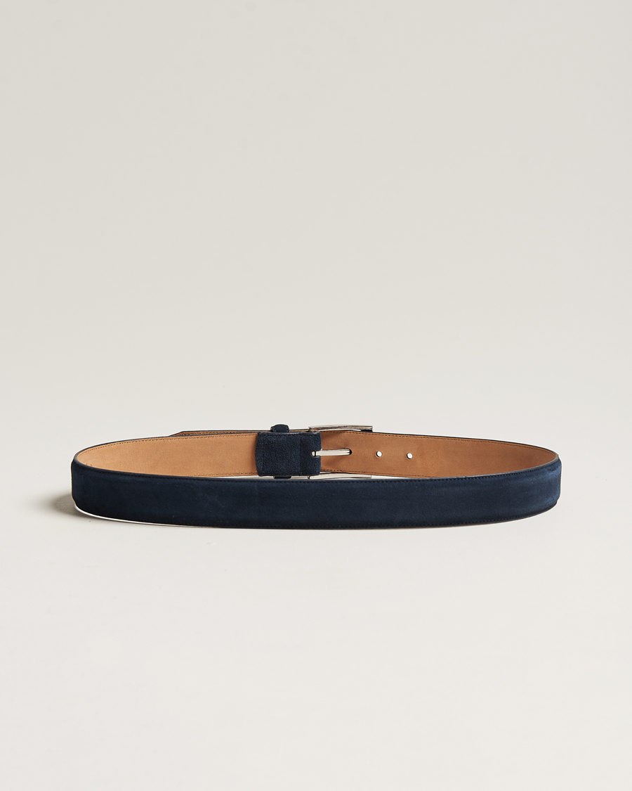 Herre | Assesoarer | Loake 1880 | William Suede Belt Navy