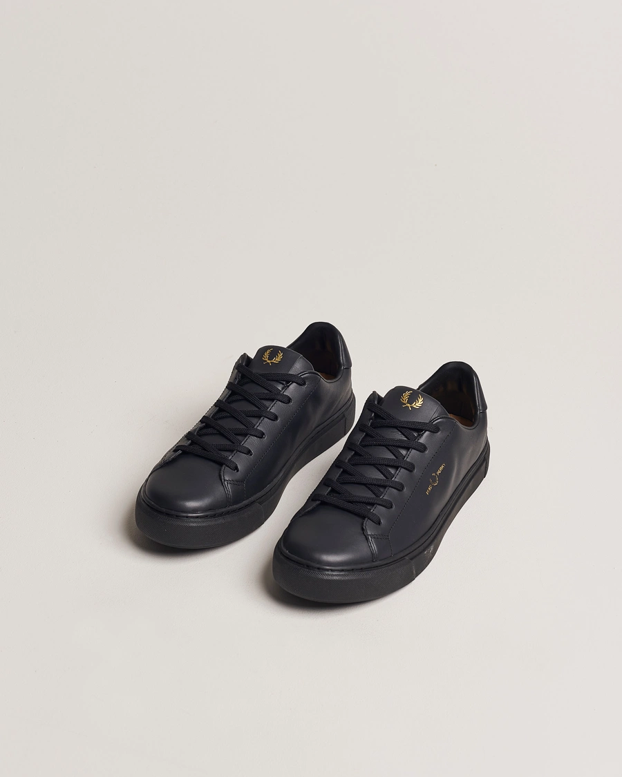 Herre |  | Fred Perry | B71 Leather Sneaker Black