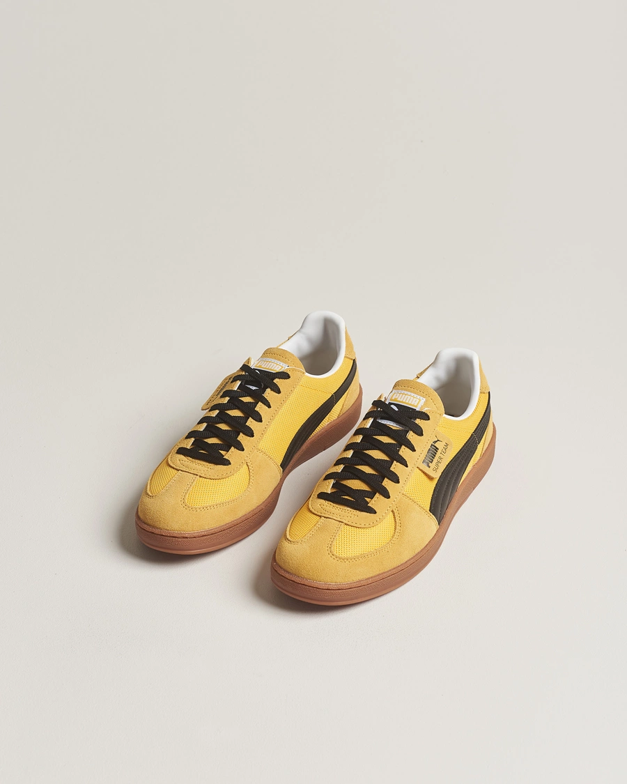 Herre | Puma | Puma | Super Team OG Sneaker Yellow Zissle/Black