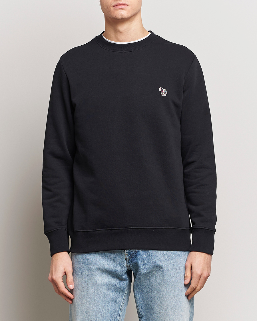 Herre |  | PS Paul Smith | Zebra Organic Cotton Sweatshirt Black