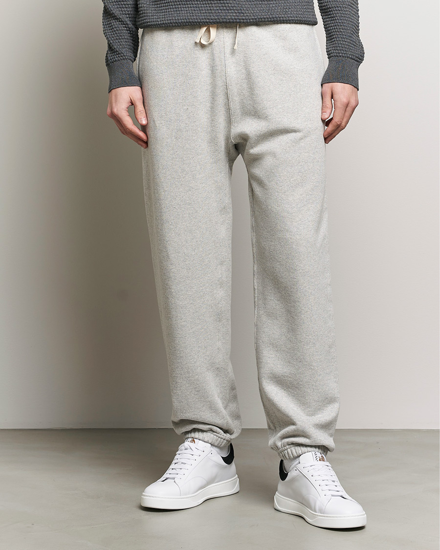 Herre | Joggebukser | Jil Sander | Cotton Sweatpants Light Grey