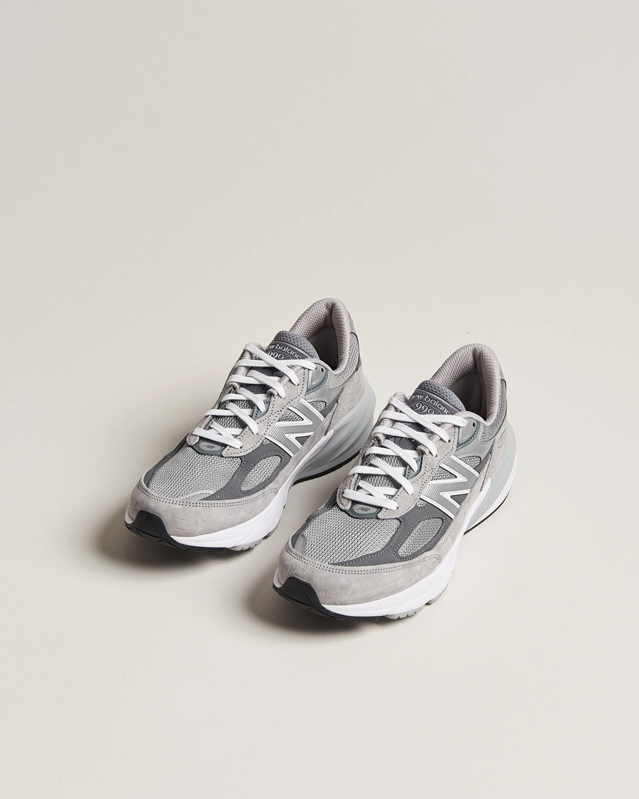 Herre | Sko | New Balance | Made in USA 990v6 Sneakers Grey