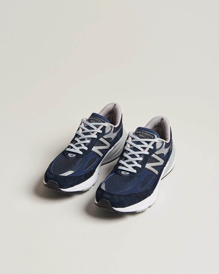 Herre | New Balance | New Balance | Made in USA 990v6 Sneakers Navy/White