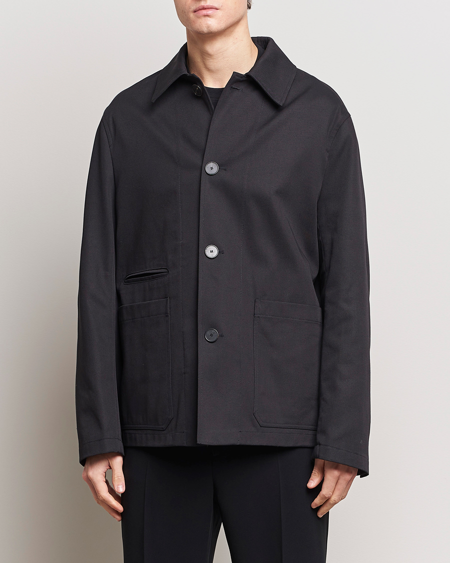 Herre |  | Lanvin | Cotton Work Jacket Black
