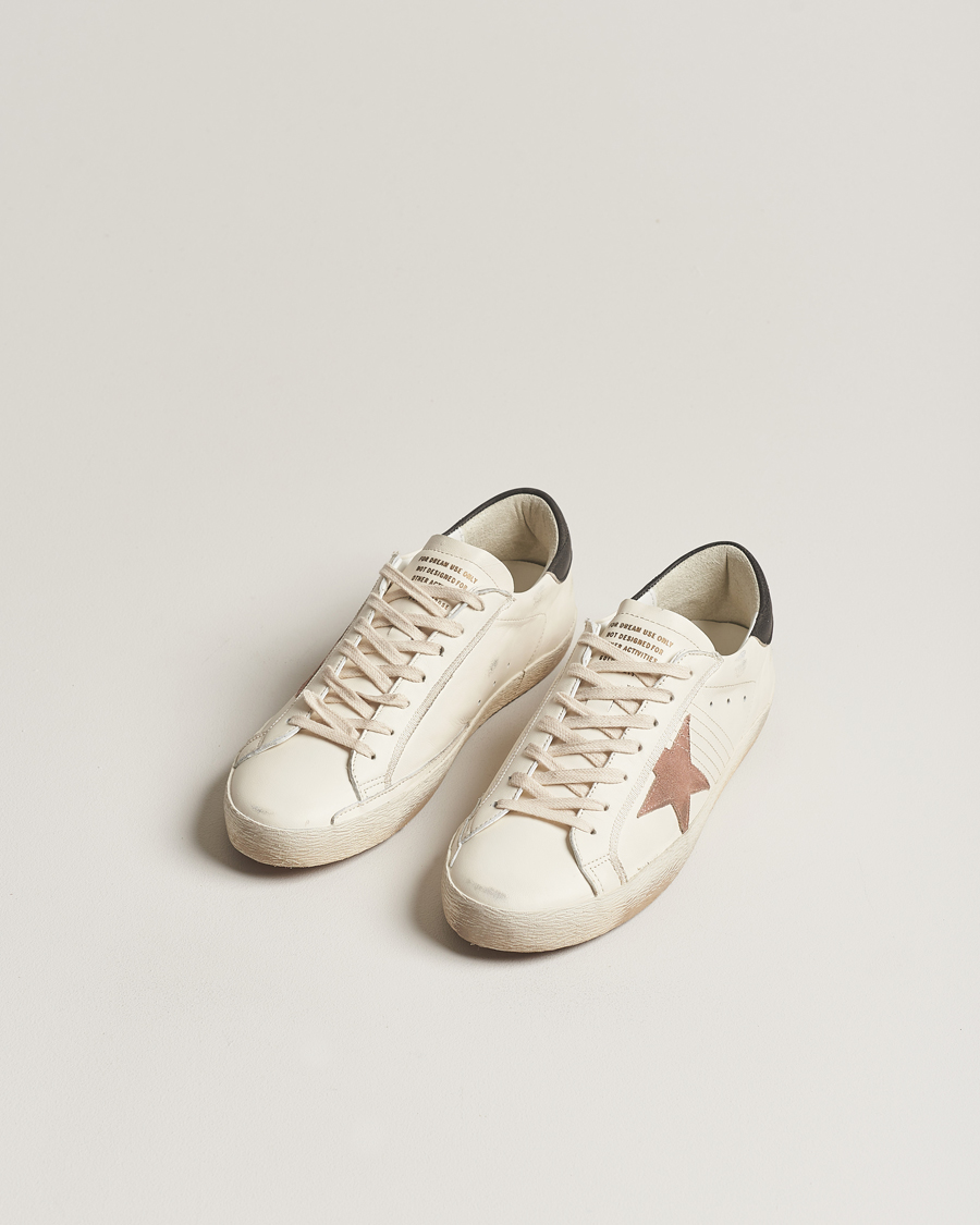 Herre | Luxury Brands | Golden Goose | Deluxe Brand Super-Star Sneaker White/Black