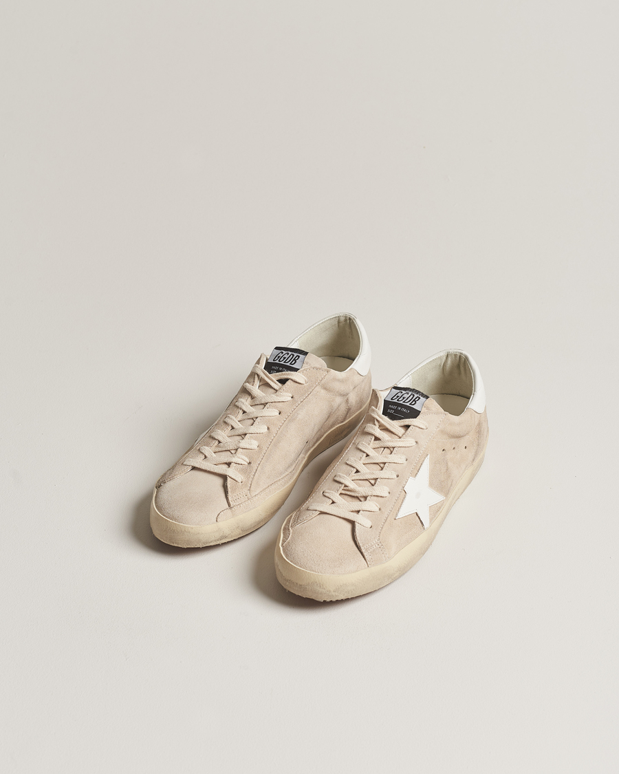 Herre |  | Golden Goose | Deluxe Brand Super-Star Sneaker Beige/White