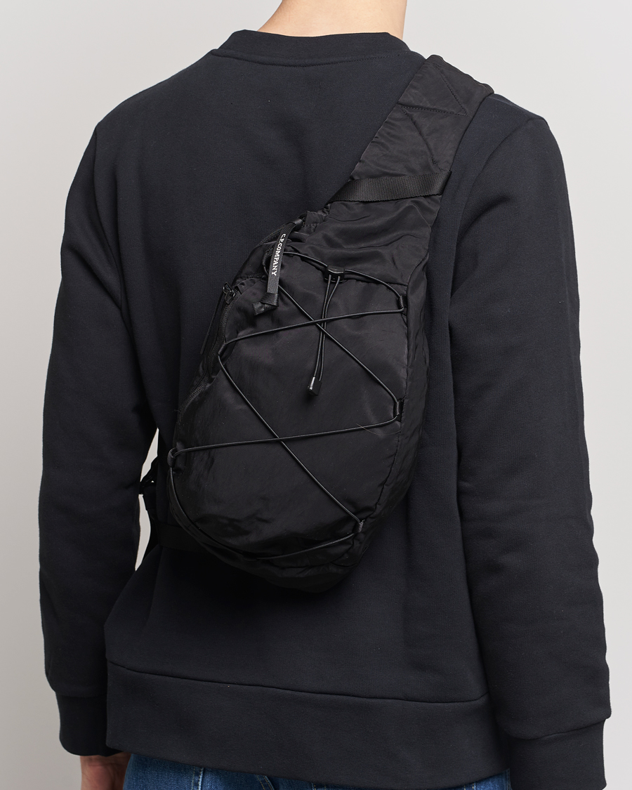 Herre | Vesker | C.P. Company | Nylon B Accessories Shoulder Bag Black
