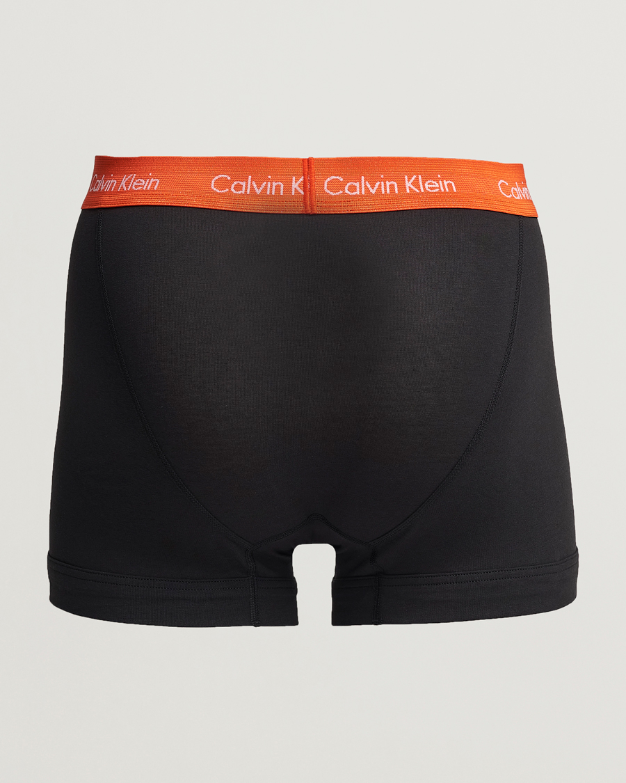 Herre | Undertøy | Calvin Klein | Cotton Stretch Trunk 3-pack Red/Grey/Moss