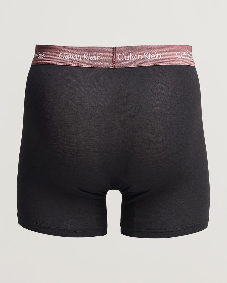 Herre | Undertøy | Calvin Klein | Cotton Stretch 3-Pack Boxer Breif Rose/Ocean/White