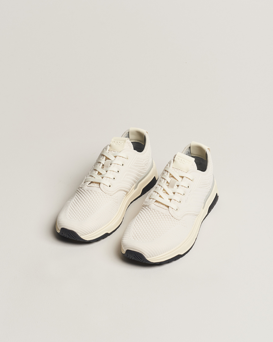 Herre | Hvite sneakers | GANT | Jeuton Mesh Sneaker Off White