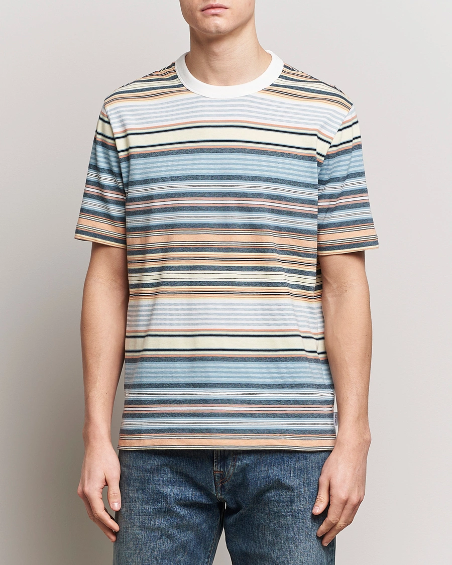 Herre | Klær | PS Paul Smith | Striped Crew Neck T-Shirt Multi