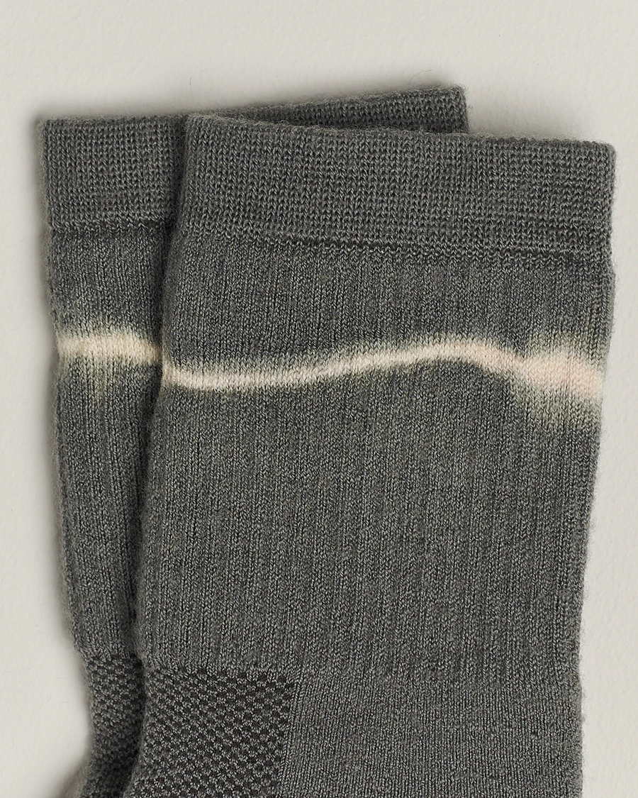 Herr | Underkläder | Satisfy | Merino Tube Socks Agave Green Tie Dye