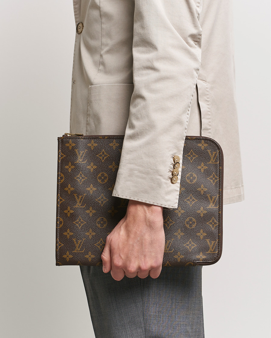 Herre | Assesoarer | Louis Vuitton Pre-Owned | Posh Documan Document Bag Monogram