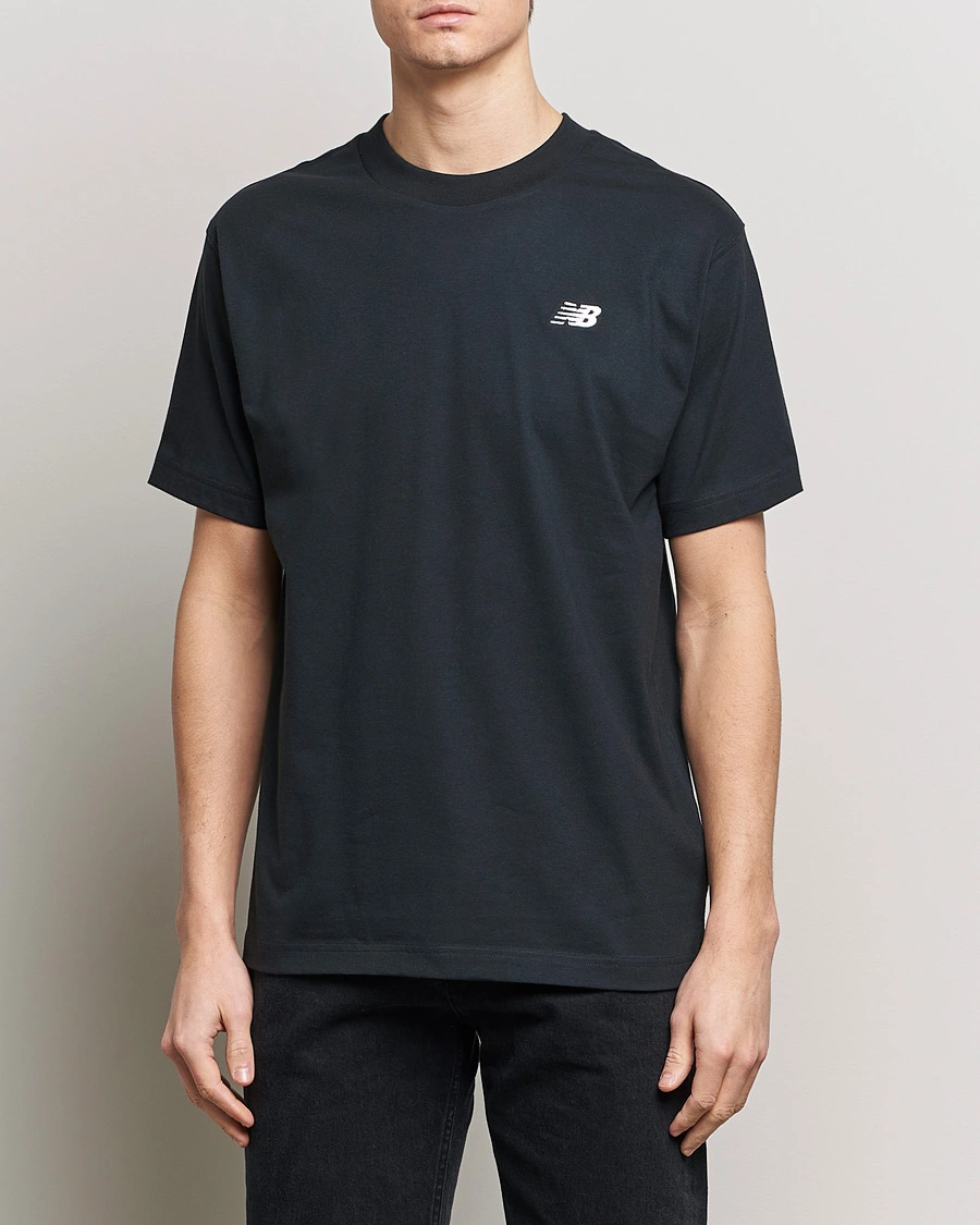 Herre | New Balance | New Balance | Essentials Cotton T-Shirt Black