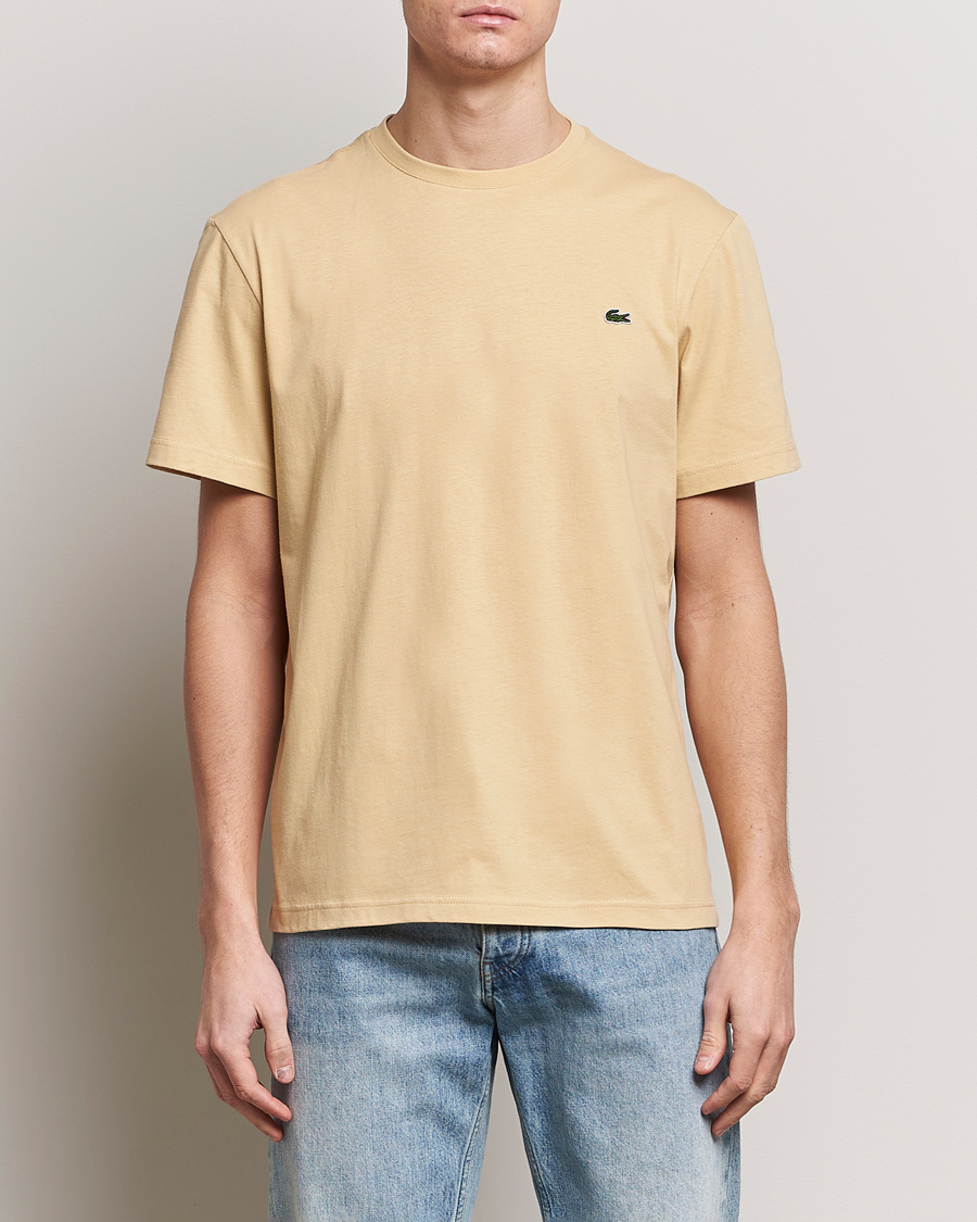 Herre | Kortermede t-shirts | Lacoste | Crew Neck T-Shirt Croissant