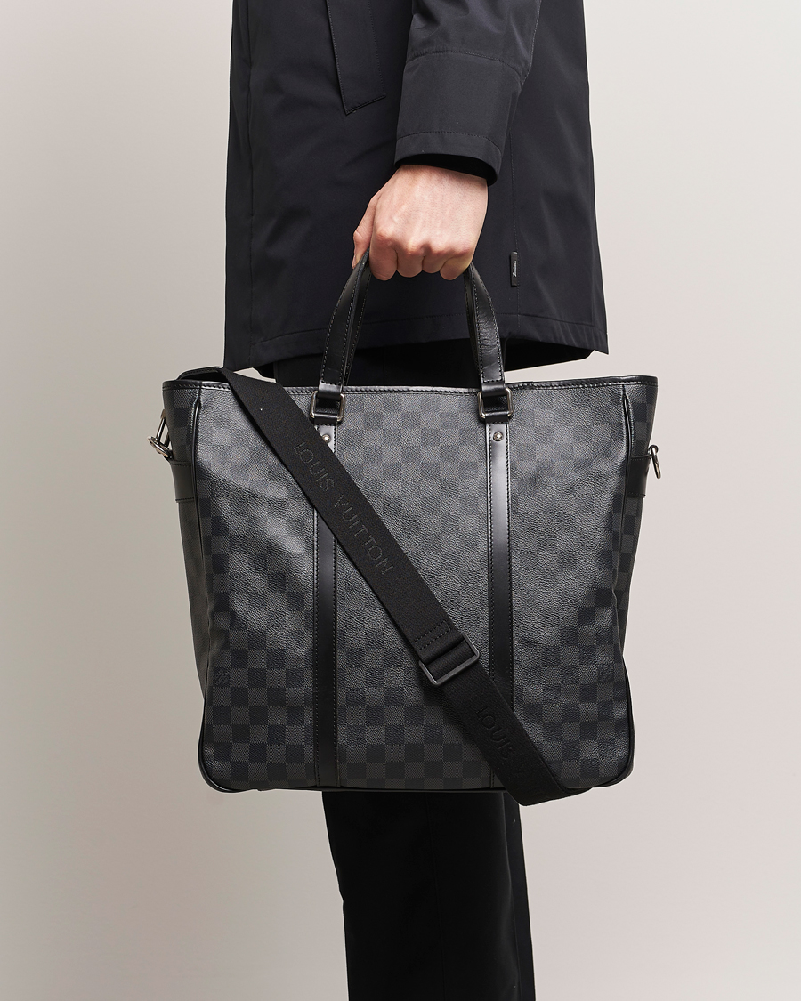 Herre | Assesoarer | Louis Vuitton Pre-Owned | Tadao Tote Bag Damier Graphite