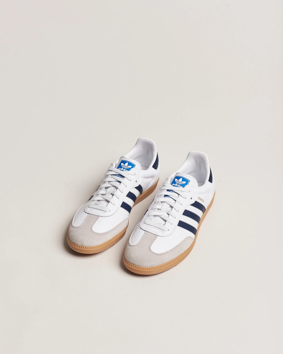 Herre | adidas Originals | adidas Originals | Samba OG Sneaker White/Navy