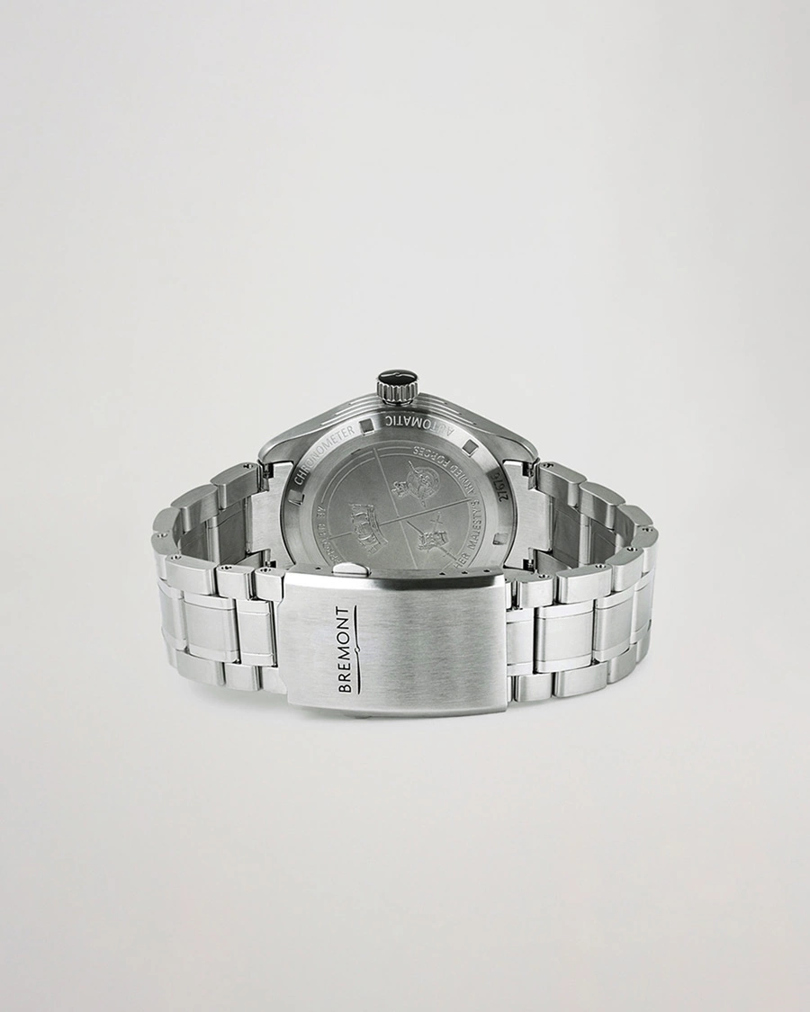 Begagnad | Pre-owned | Bremont Pre-Owned | Broadsword 40mm Steel Bracelet Black Dial Silver
