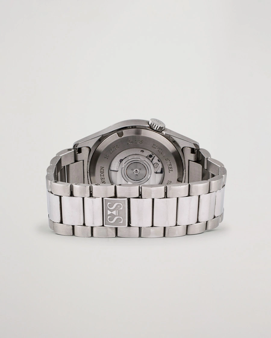 Brukt | Pre-Owned & Vintage Watches | Sjöö Sandström Pre-Owned | Royal Steel Classic 36mm 1636-1 Silver