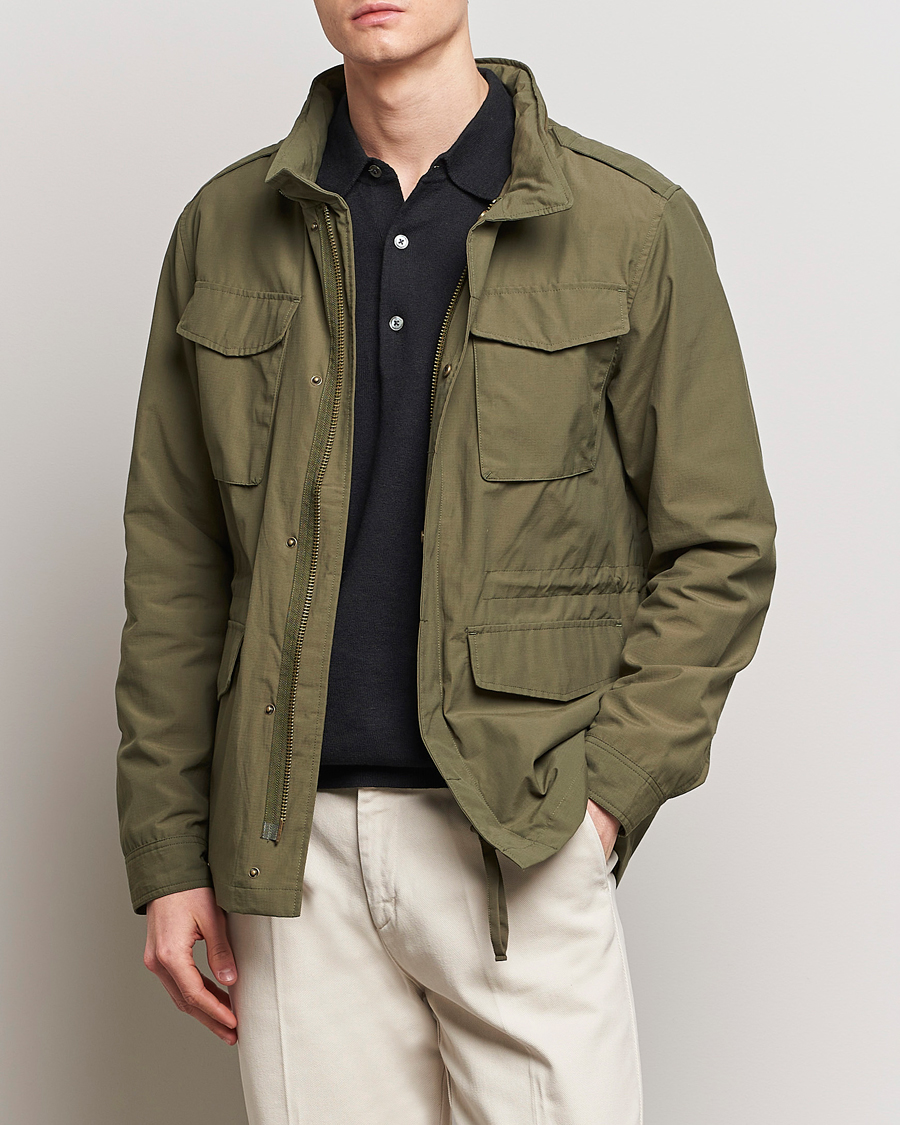 Herr | A Day's March | A Day\'s March | Barnett M65 Jacket Olive