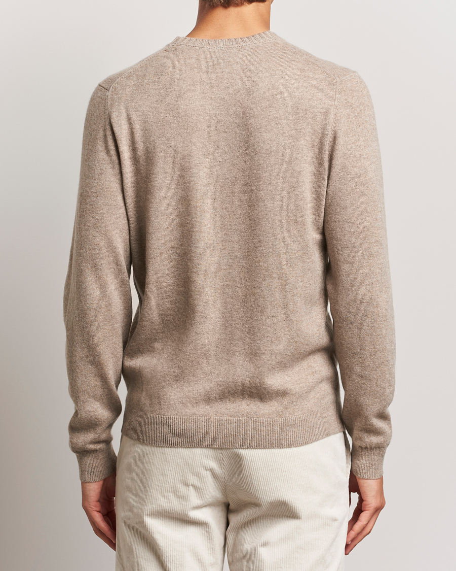 Herre | Gensere | Stenströms | Cashmere Crewneck Beige