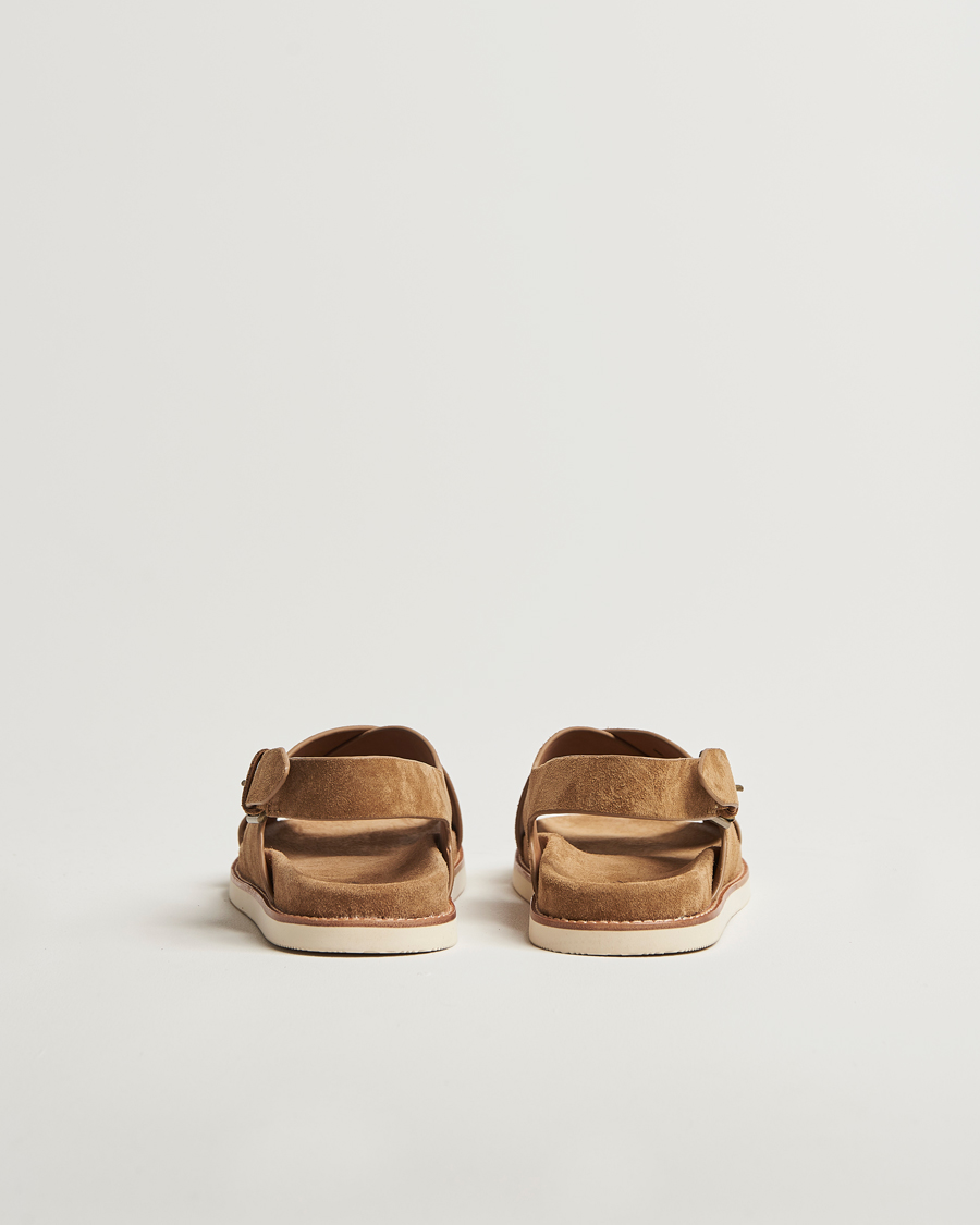 Herre | Sandaler og tøfler | Polo Ralph Lauren | Zane Suede Sandals Desert Tan