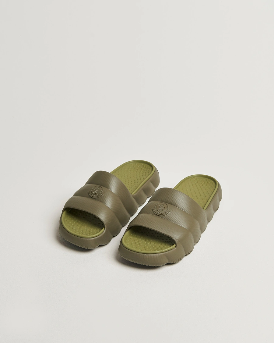 Herre | Sandaler og tøfler | Moncler | Lilo Slides Green