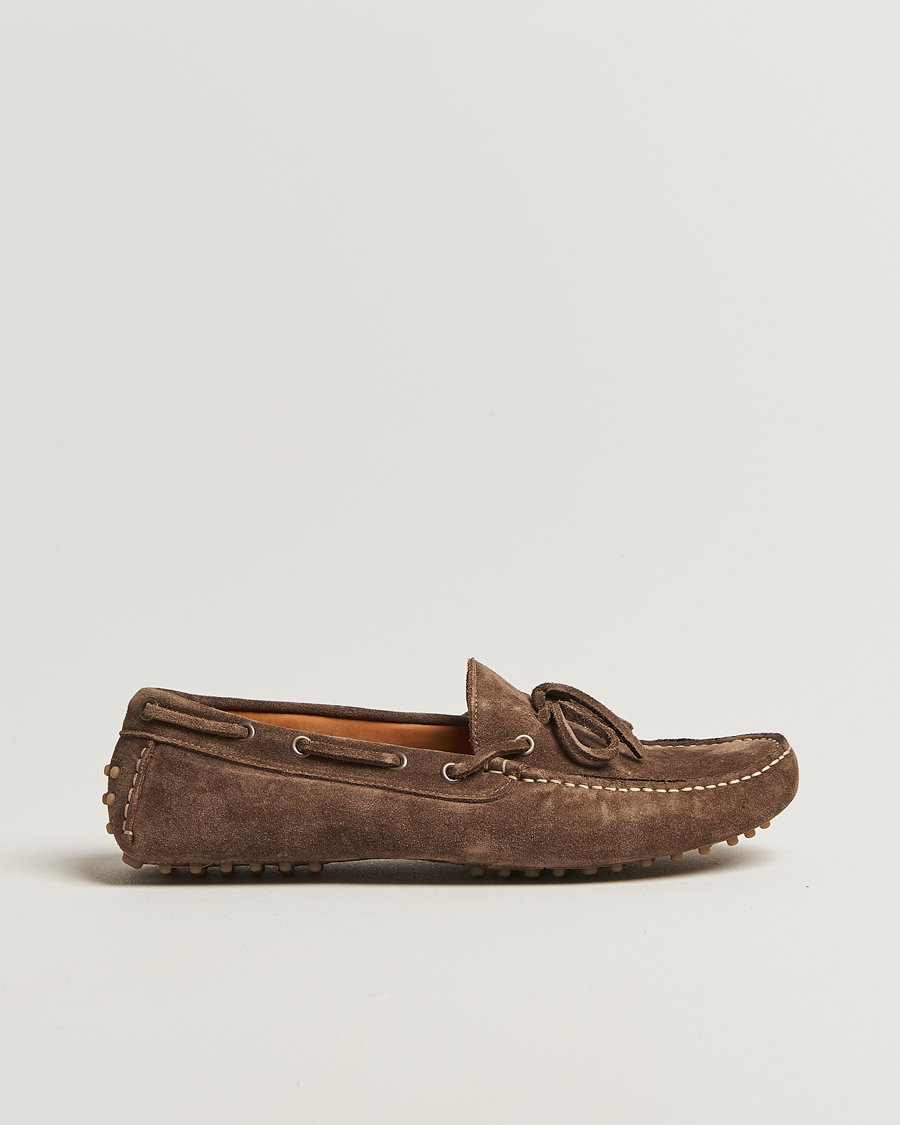 Herre | Bilsko | Myrqvist | Tofta Car Shoe Taupe Suede