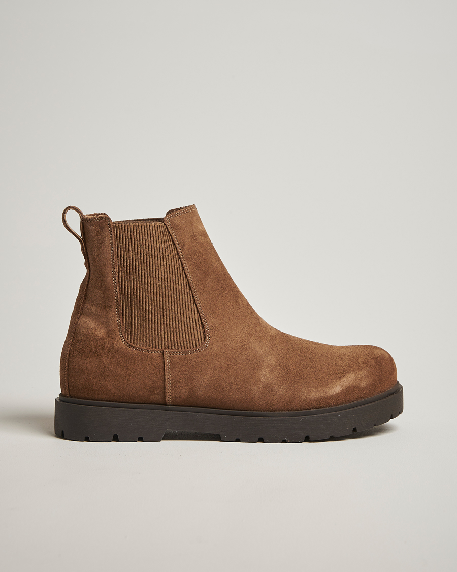 Herre | Støvler | BIRKENSTOCK | Highwood Suede Chelsea Boot Dark Tea